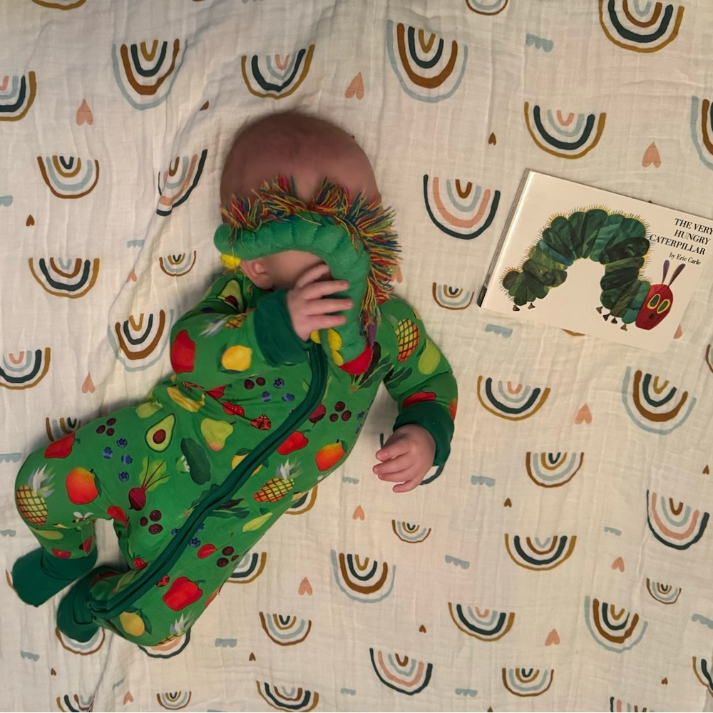 NWT Little Sleepies Once Upon a Farm Zippy Preemie